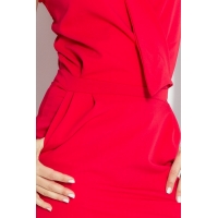 70041 NU Μίνι φόρεμα με ιδιαίτερο ντεκολτέ - κόκκινο