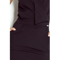 70043 NU Μίνι φόρεμα με ιδιαίτερο ντεκολτέ - μαύρο