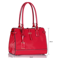 1326 LS Γυναικεία τσάντα ώμου LS00306 - Ροζ