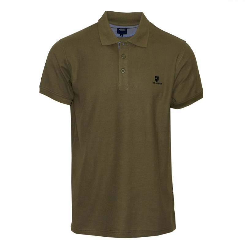 VAN HIPSTER 71480-16 Ανδρικό Polo πικέ - Χακί-Χακί